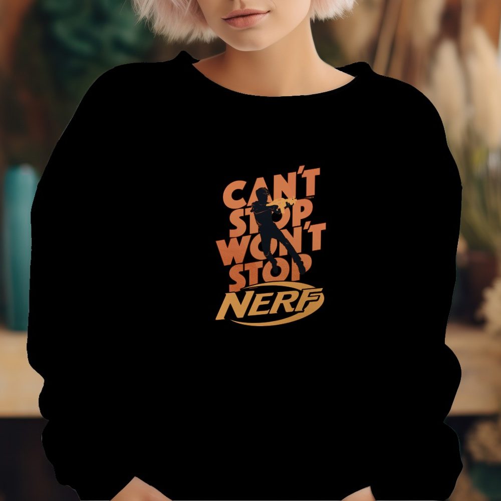 Sweat oversize coton bio Femme Nerf avec un design de Nerf Can't Stop Won't Stop