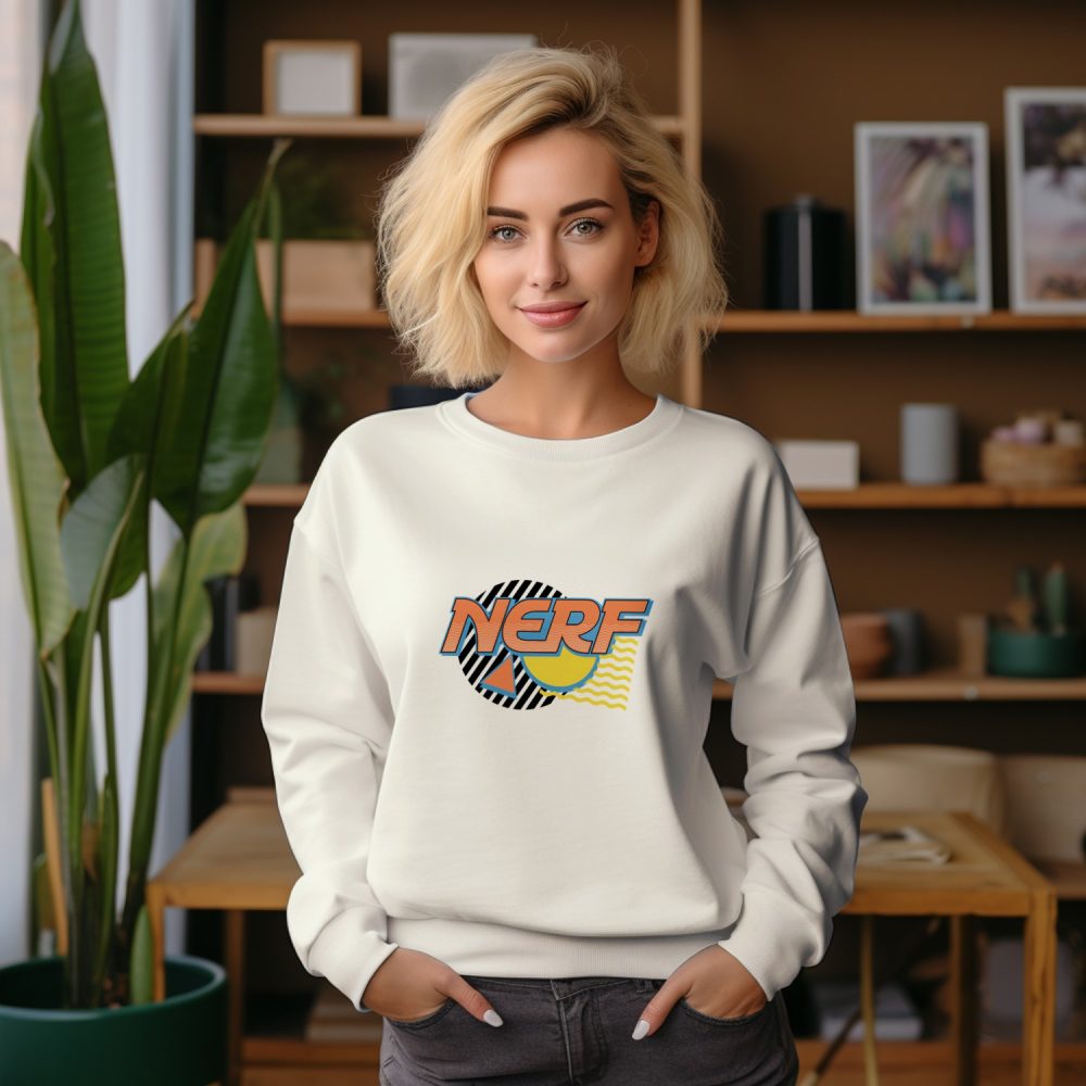Sweat oversize coton bio Femme Nerf avec un design de Nerf Graphic