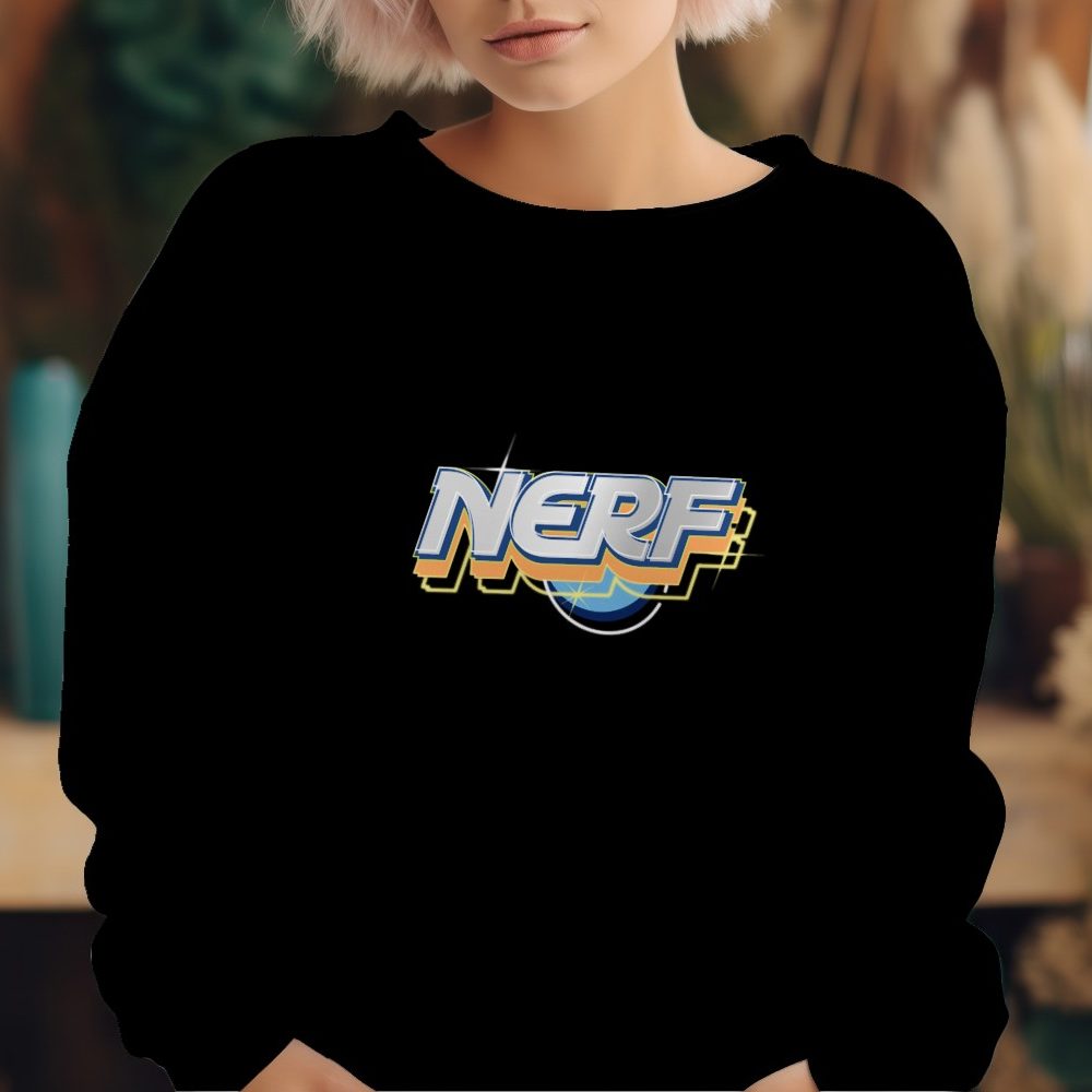 Sweat oversize coton bio Femme Nerf avec un design de Nerf Métal
