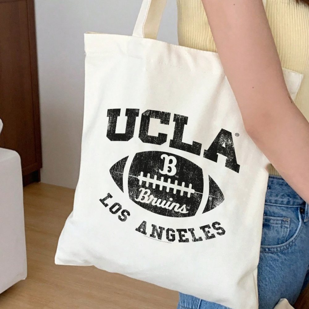 Tote bag coton bio UCLA avec un design de UCLA Los Angeles