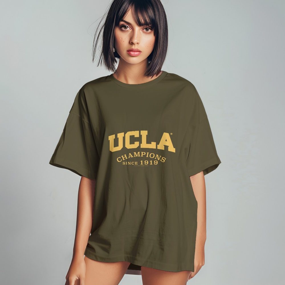 T-shirt oversize coton bio Femme UCLA avec un design de UCLA Since 1919