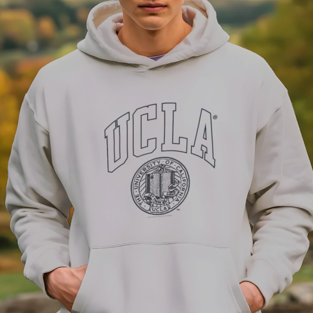 Sweat-shirt à capuche Homme UCLA avec un design de UCLA Let There Be Light