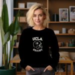 Sweat oversize coton bio Femme UCLA avec un design de UCLA Casque 19 Bruins