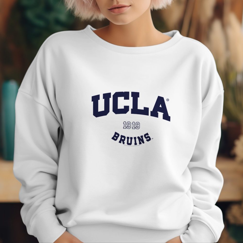 Sweat oversize coton bio Femme UCLA avec un design de UCLA 1919 Bruins