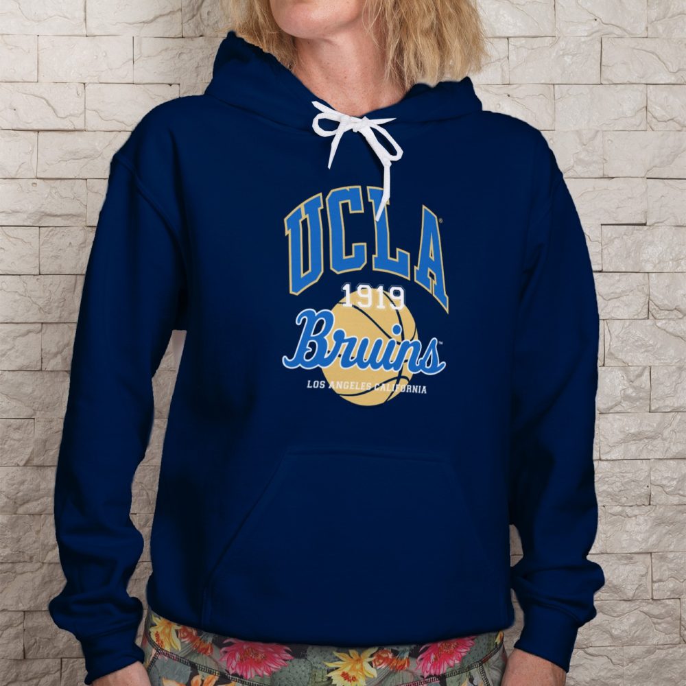 Sweat-shirt à capuche Femme UCLA avec un design de UCLA Basket