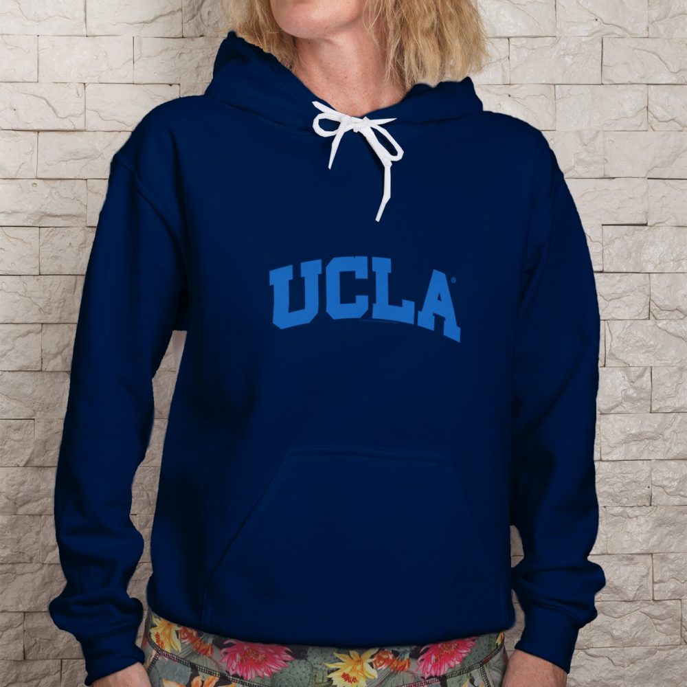 Sweat-shirt à capuche Femme UCLA avec un design de UCLA Arc bleu