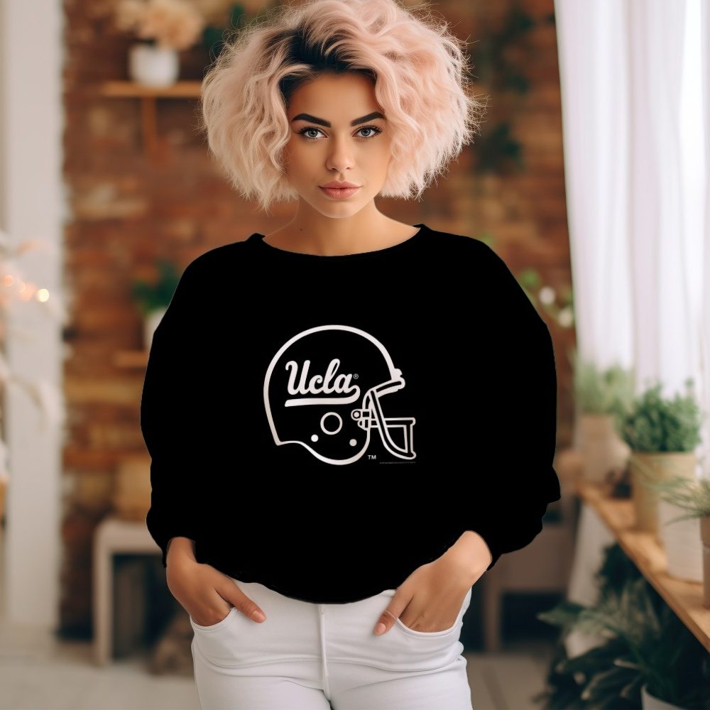 Sweat oversize coton bio Femme UCLA avec un design de UCLA Casque