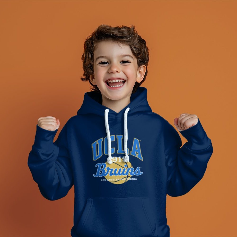 Pull à capuche Enfant UCLA avec un design de UCLA Basket