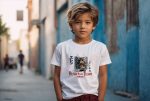 T-shirt Enfant Attack On Titan avec un design de Attack On Titan Eren