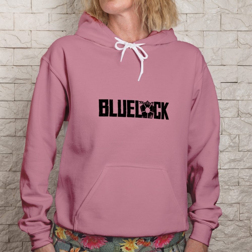 Sweat-shirt à capuche Femme Bluelock avec un design de Bluelock noir