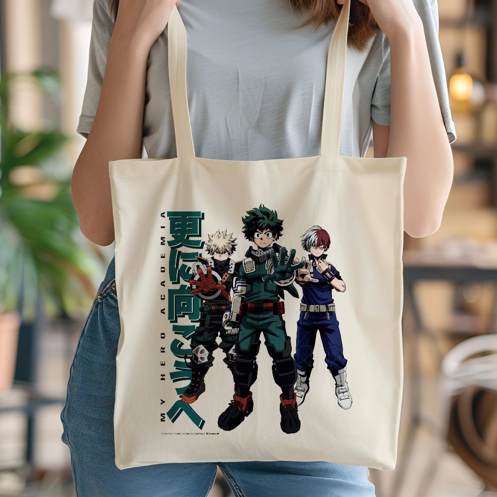 Tote bag coton bio My Hero Academia avec un design de My Hero Academia Boys