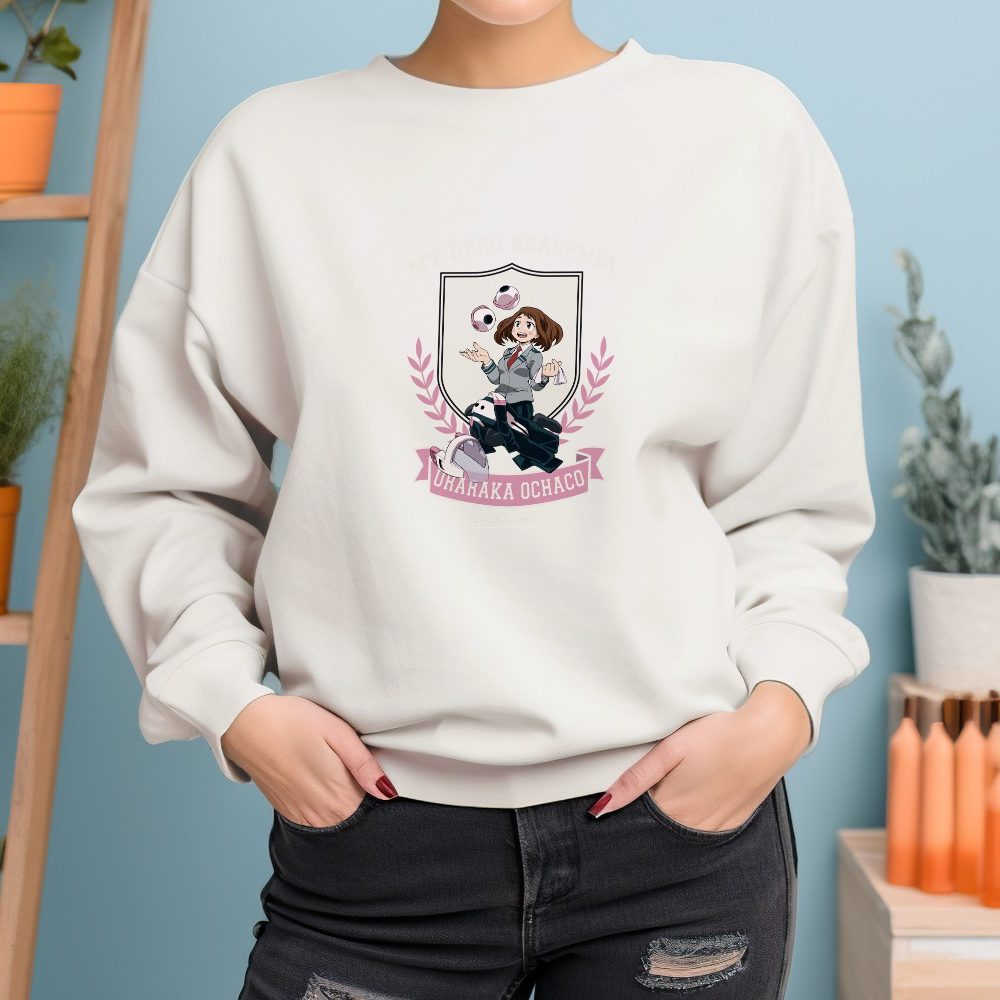 Sweat oversize coton bio Femme My Hero Academia avec un design de My Hero Academia Class 1-A