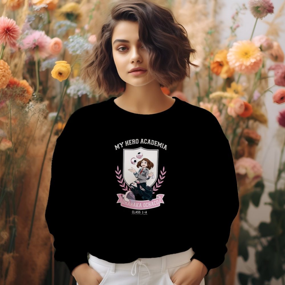 Sweat oversize coton bio Femme My Hero Academia avec un design de My Hero Academia Class 1-A