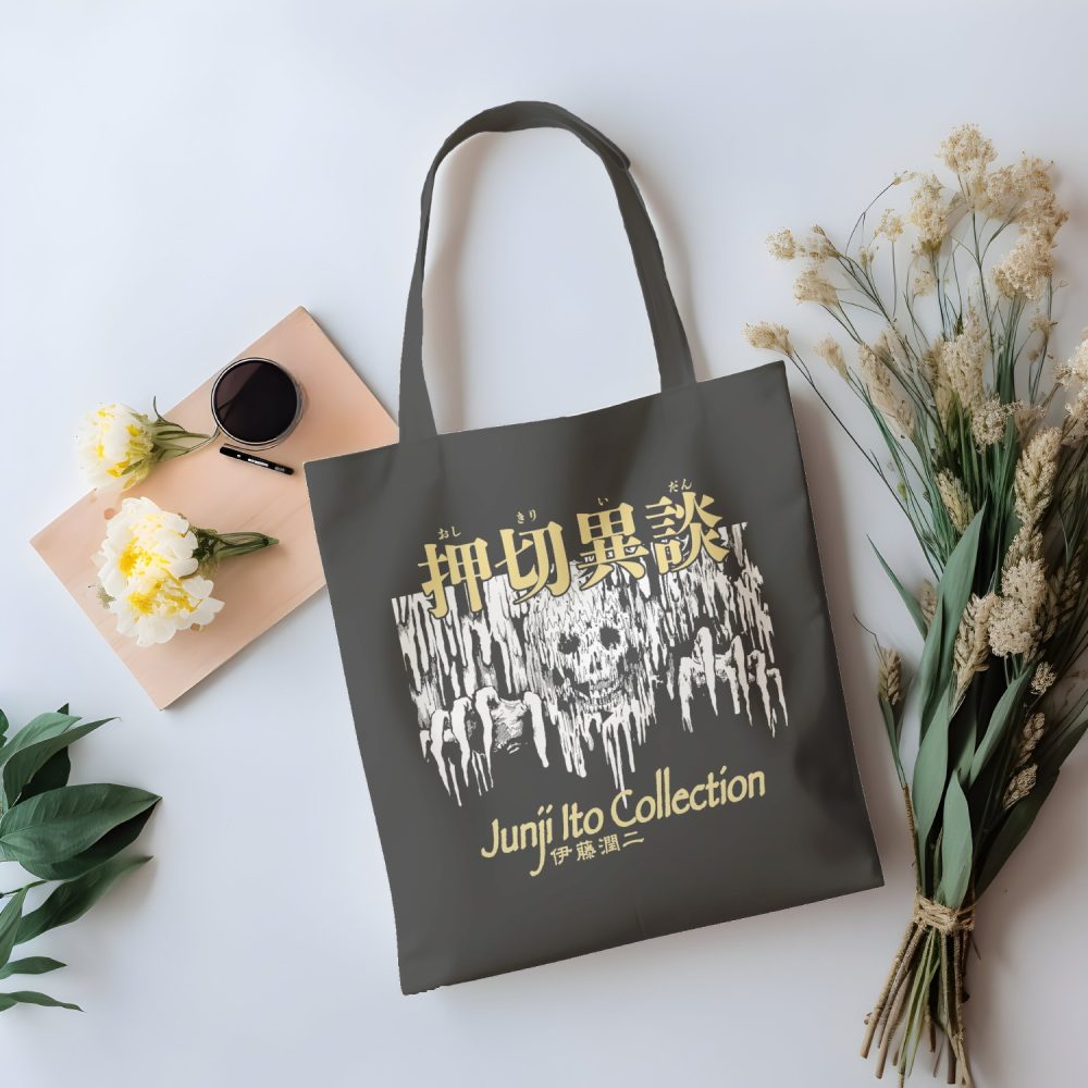 Tote bag coton bio Junji Ito Collection avec un design de Junji Ito Collection Hallucinations Hands