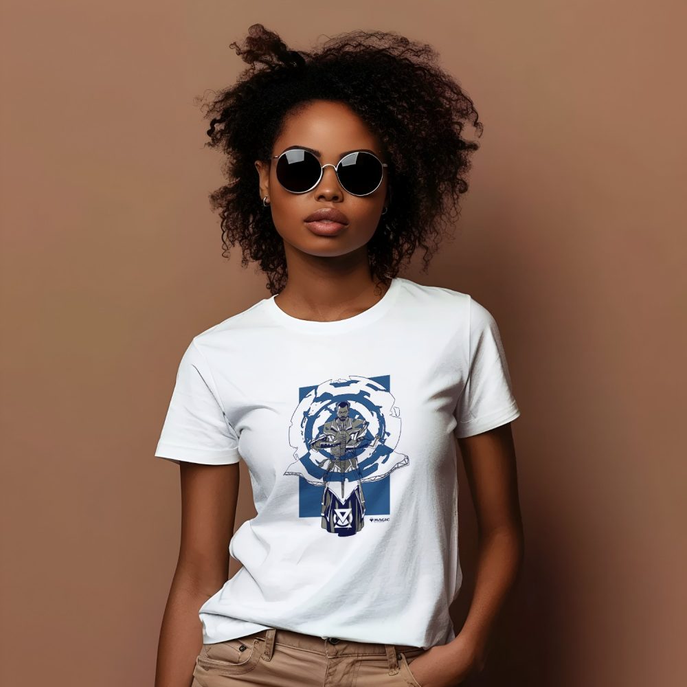 T-shirt Femme Magic The Gathering avec un design de MTG Blue Teferi