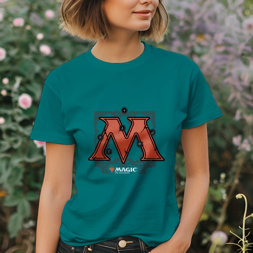 T-shirt Femme Magic The Gathering avec un design de MTG The M