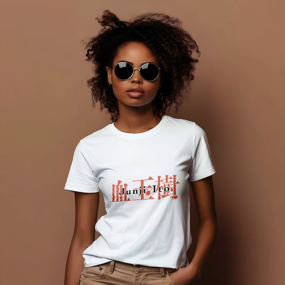 T-shirt Femme Junji Ito Collection avec un design de Junji Ito Collection Logo 2