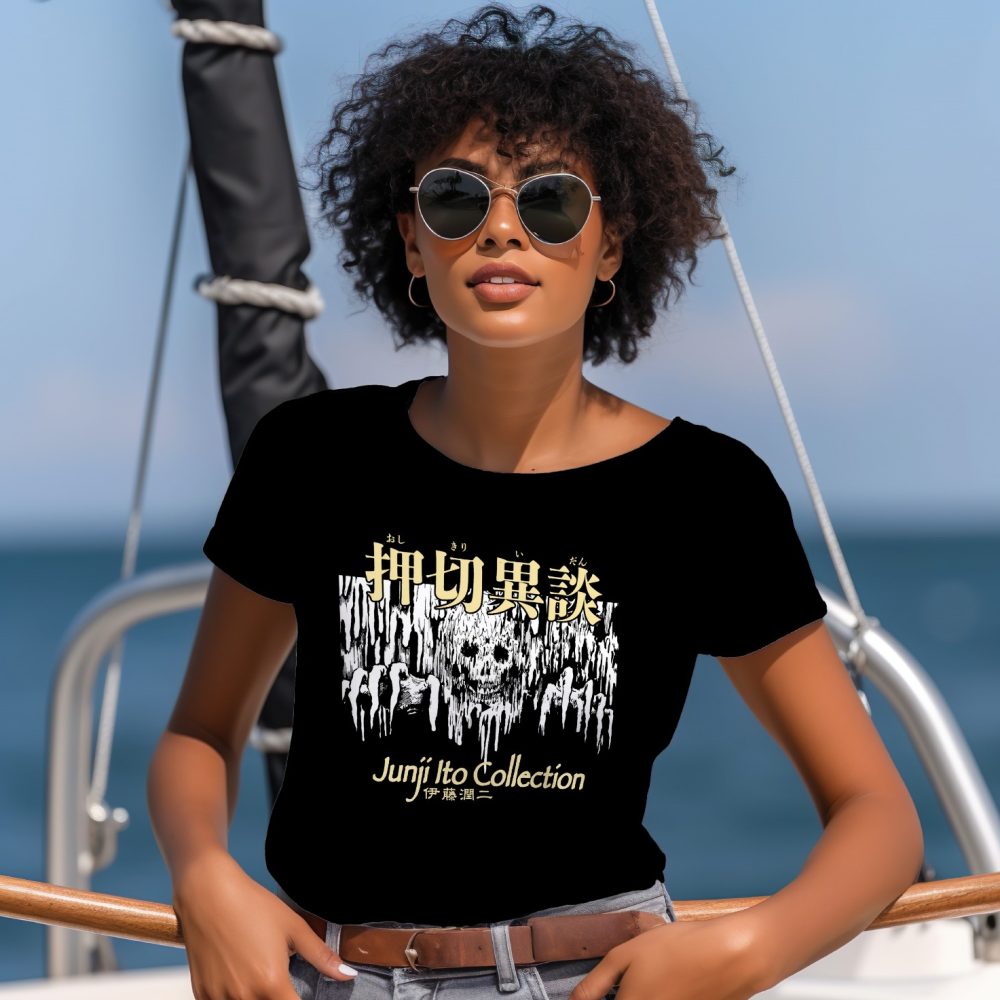 T-shirt Femme Junji Ito Collection avec un design de Junji Ito Collection Hallucinations Hands