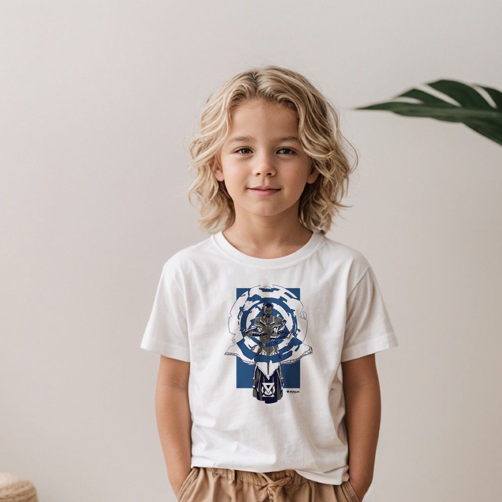 T-shirt Enfant Magic The Gathering avec un design de MTG Blue Teferi