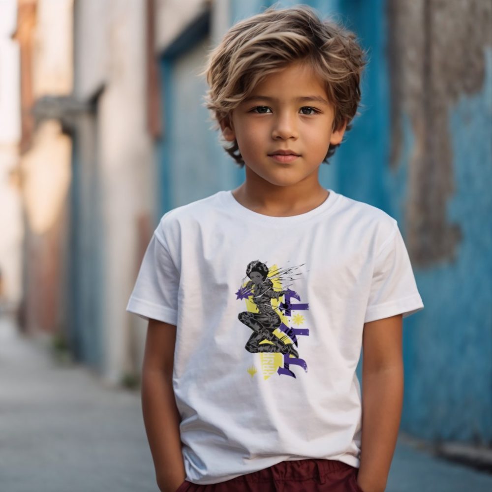 T-shirt Enfant Magic The Gathering avec un design de MTG Kaya