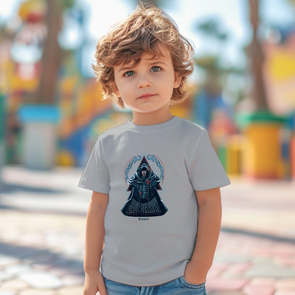T-shirt coton bio Bébé Magic The Gathering avec un design de MTG Jace Beleren