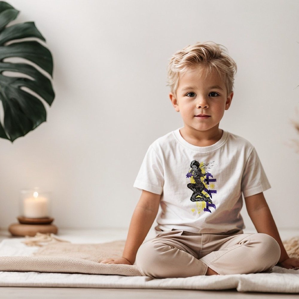T-shirt coton bio Bébé Magic The Gathering avec un design de MTG Kaya