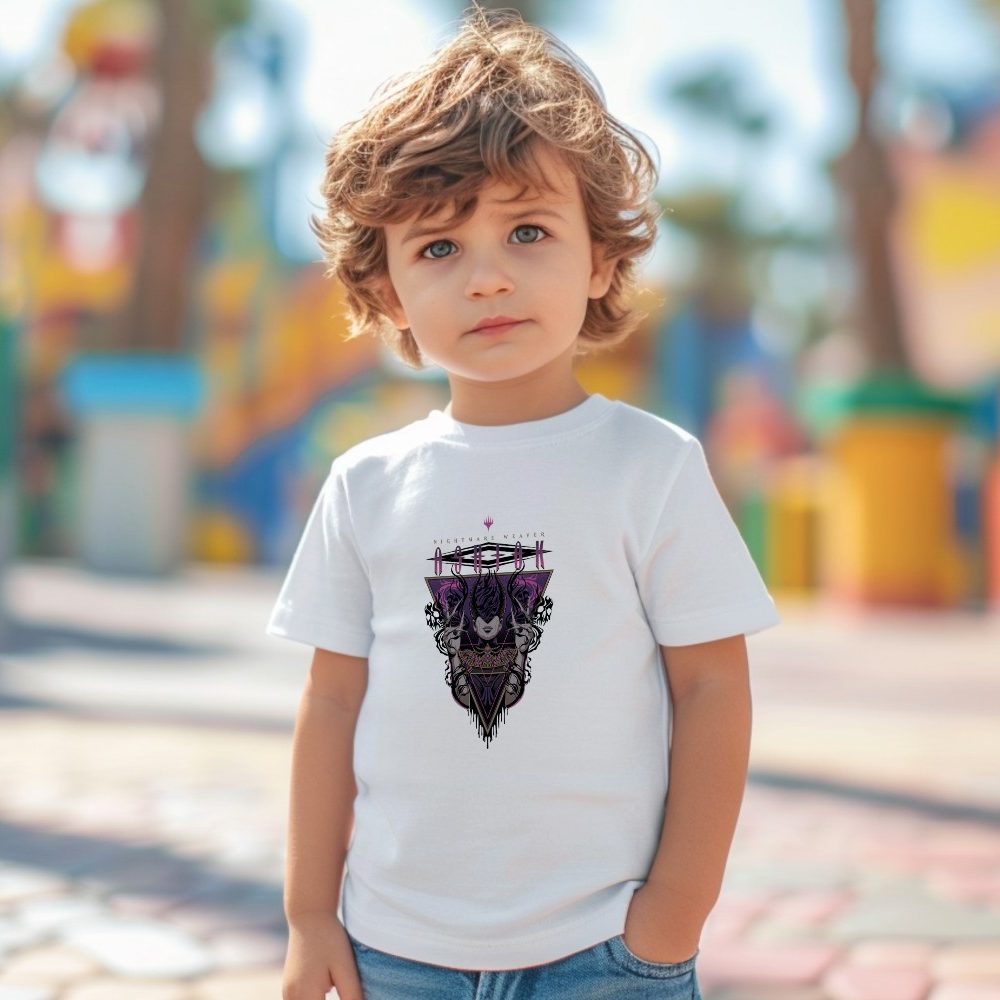 T-shirt coton bio Bébé Magic The Gathering avec un design de MTG Ashiok