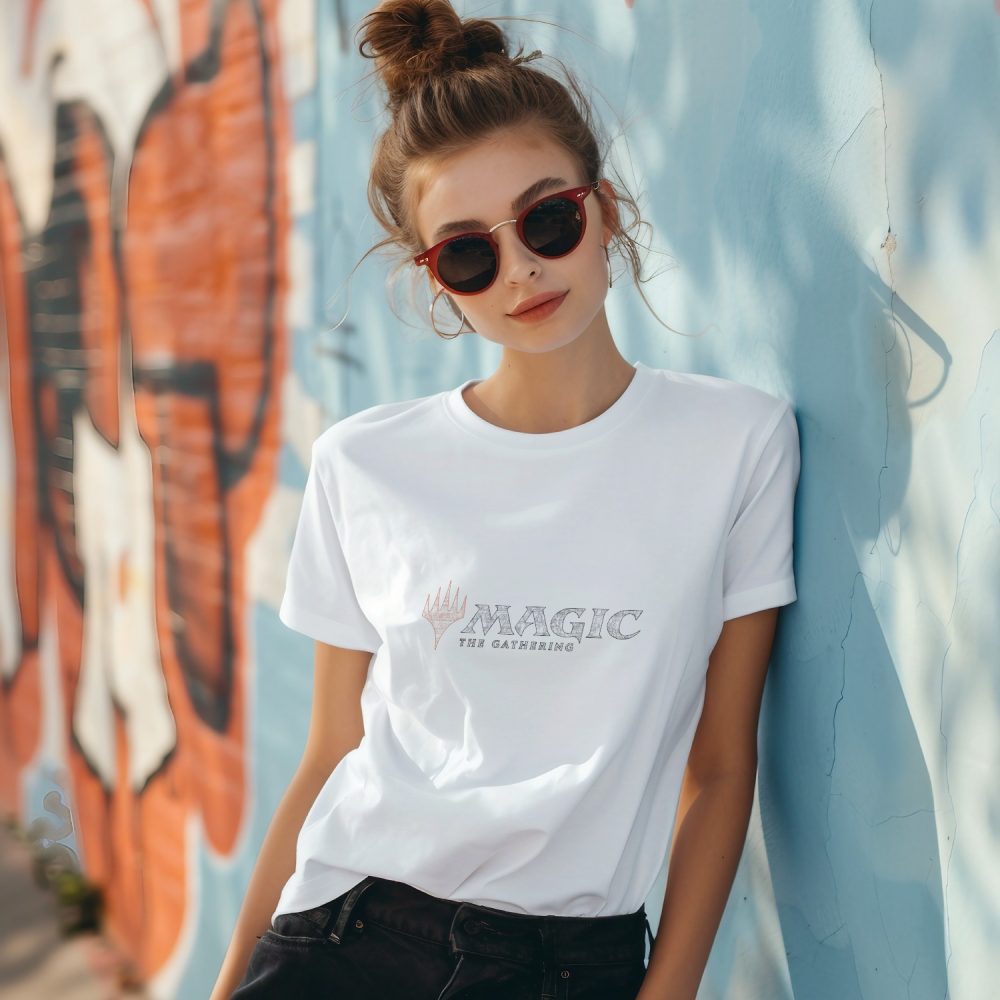 T-shirt Femme Magic The Gathering avec un design de MTG Logo