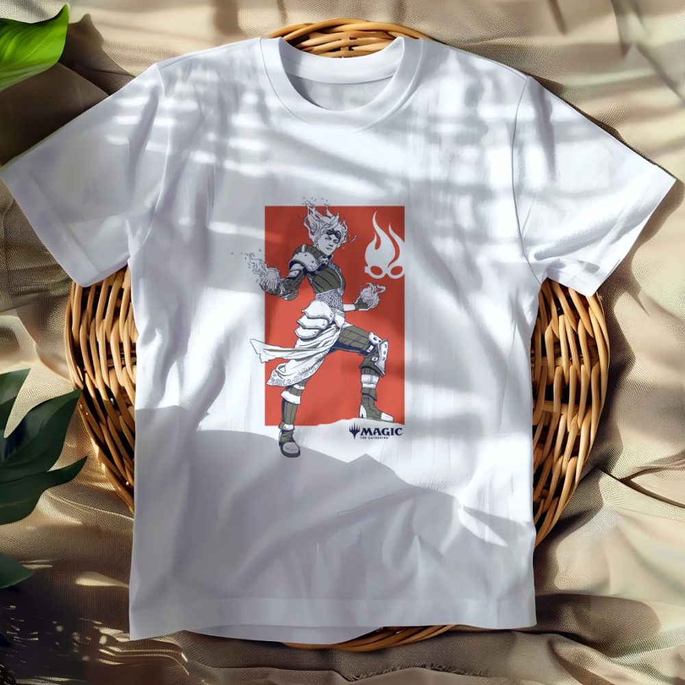 T-shirt Femme Magic The Gathering avec un design de MTG Red Chandra
