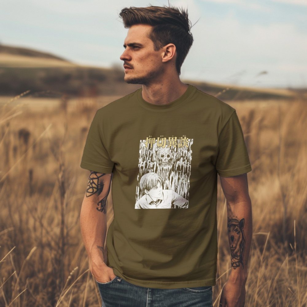 T-shirt Homme Junji Ito Collection avec un design de Junji Ito Collection Hallucinations