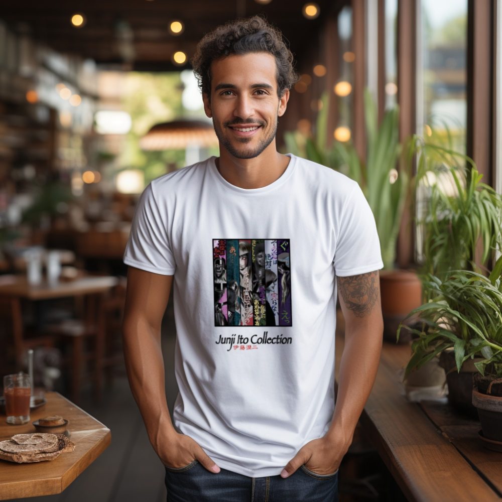 T-shirt Homme Junji Ito Collection avec un design de Junji Ito Collection Square
