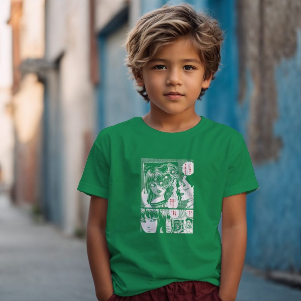 T-shirt Enfant Junji Ito Collection avec un design de Junji Ito Collection Portrait