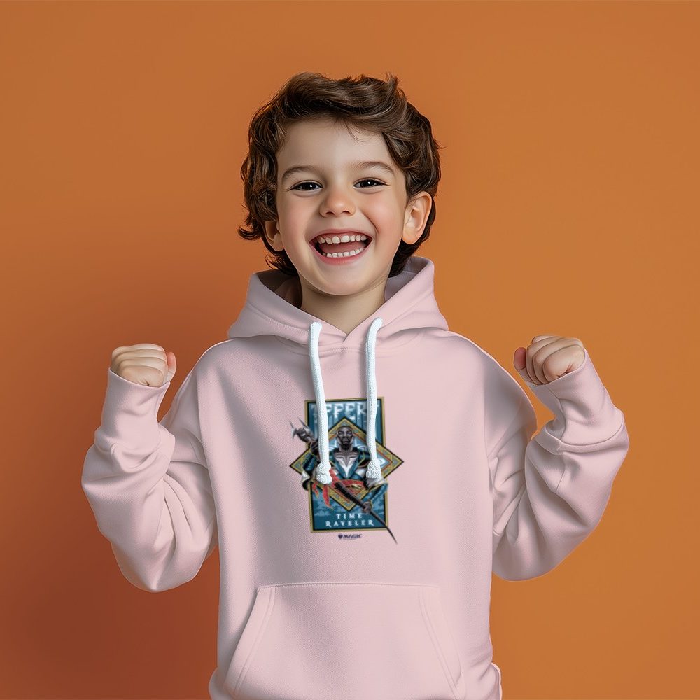 Pull à capuche Enfant Magic The Gathering avec un design de MTG Teferi