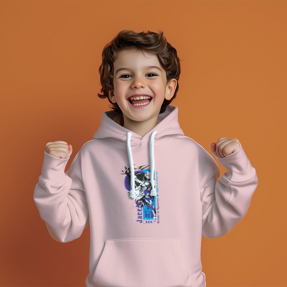 Pull à capuche Enfant Magic The Gathering avec un design de MTG Jace
