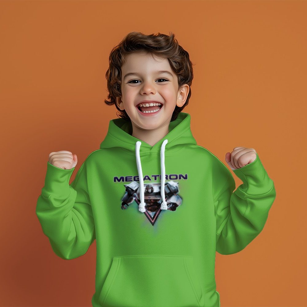 Pull à capuche Enfant Transformers avec un design de Transformers Megatron