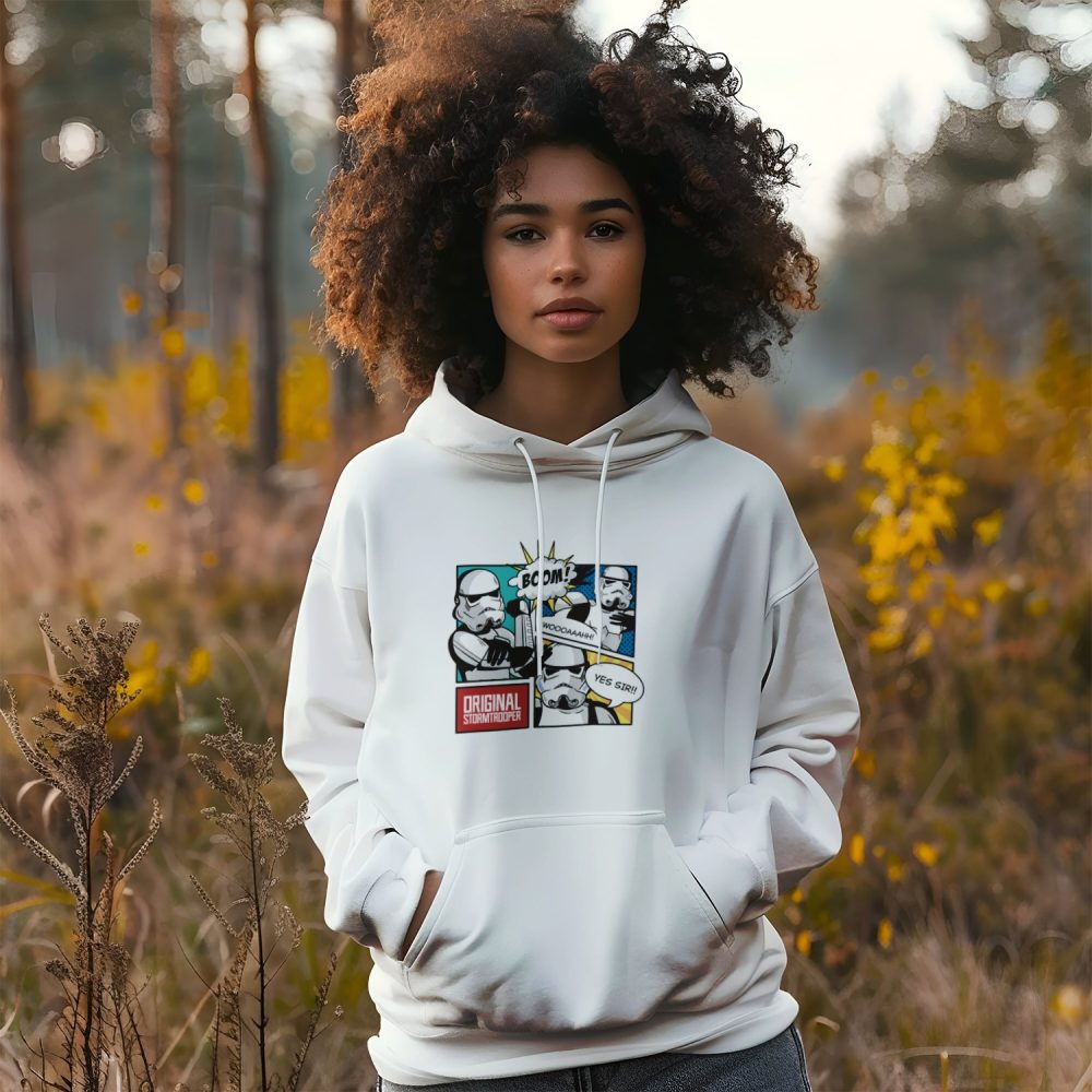 Sweat-shirt à capuche Femme Original Stormtrooper avec un design de Original Stormtrooper Boom!