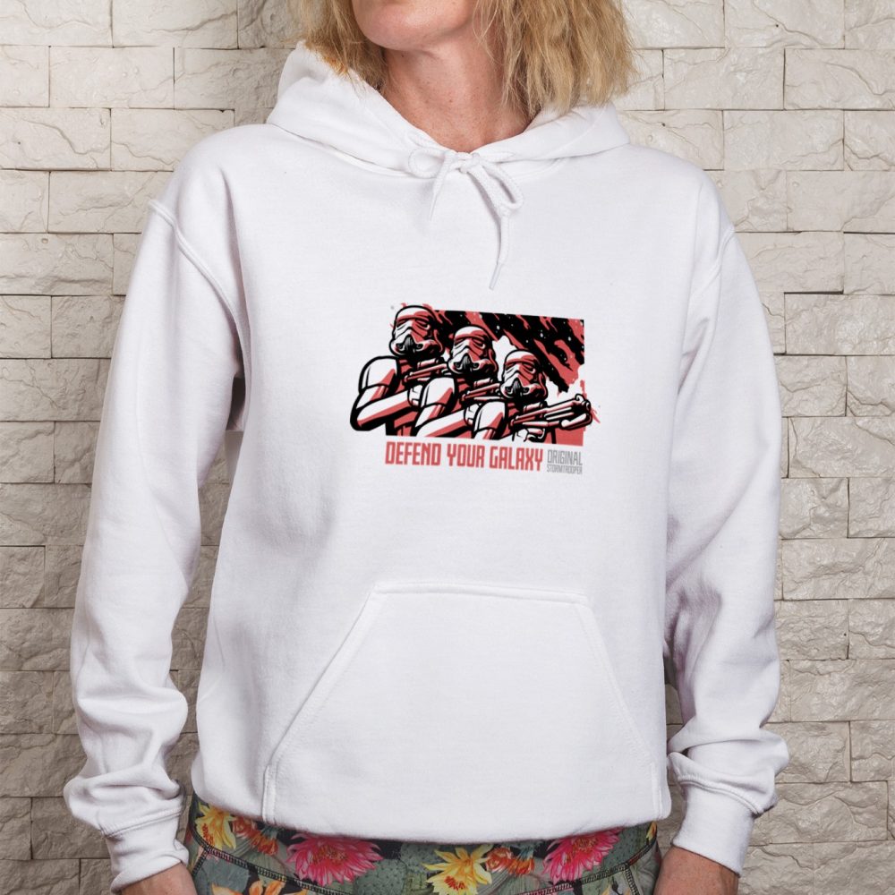 Sweat-shirt à capuche Femme Original Stormtrooper avec un design de Original Stormtrooper Defend Your Galaxy