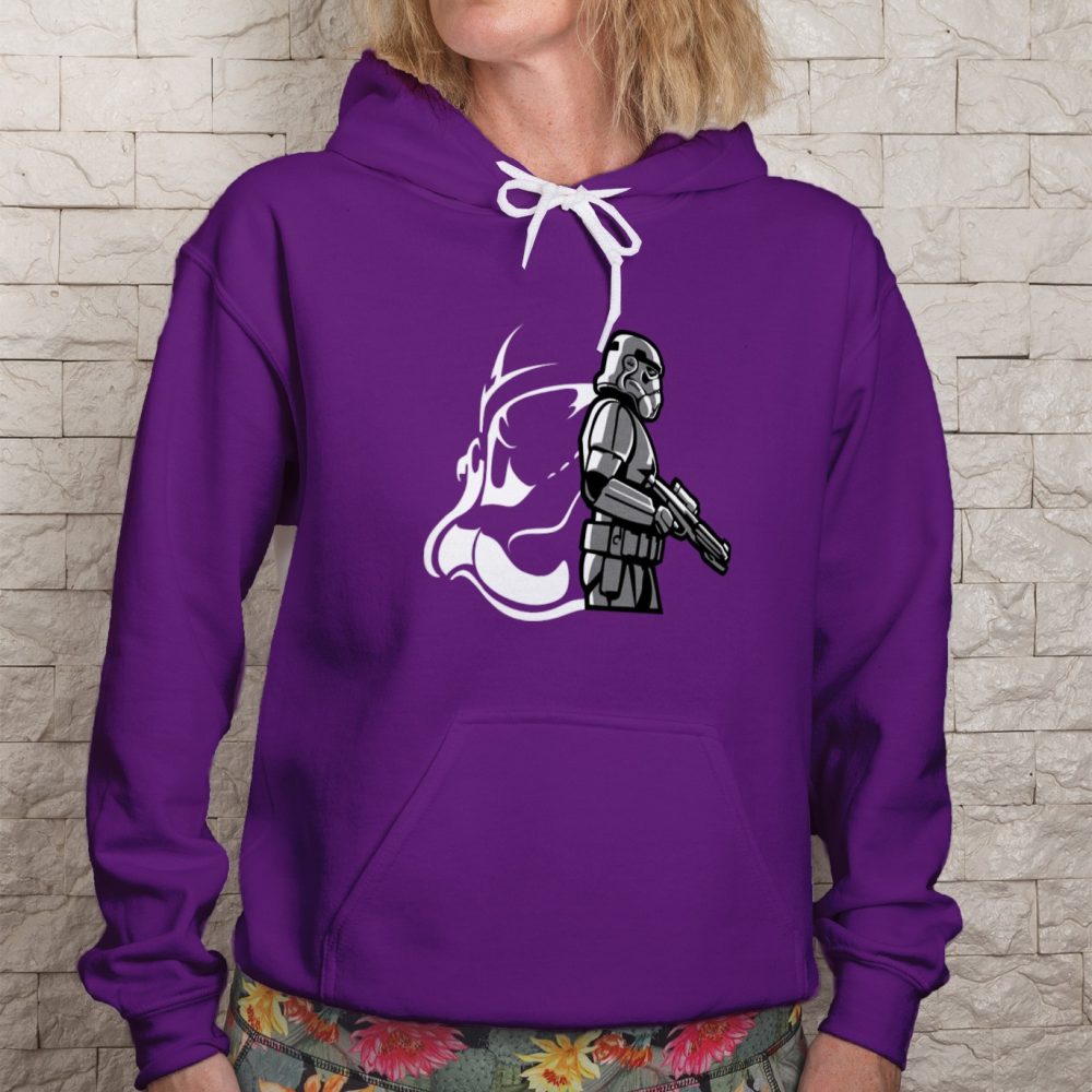 Sweat-shirt à capuche Femme Original Stormtrooper avec un design de Original Stormtrooper Profil
