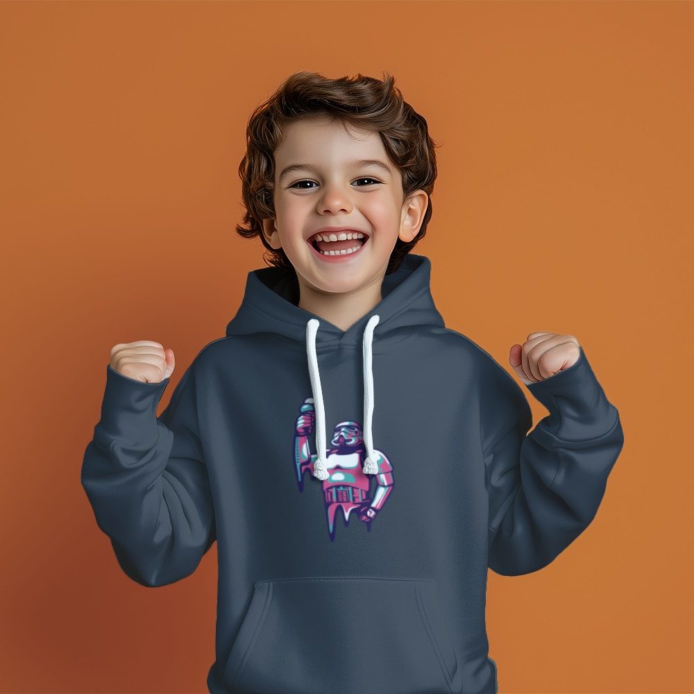 Pull à capuche Enfant Original Stormtrooper avec un design de Original Stormtrooper Ice cream Statue