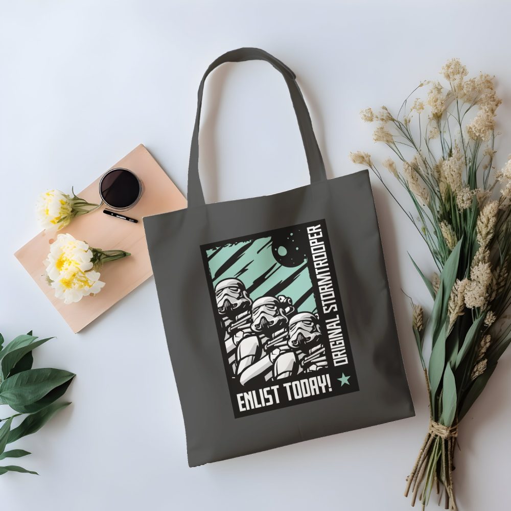 Tote bag coton bio Original Stormtrooper avec un design de Original Stormtrooper Enlist Today!