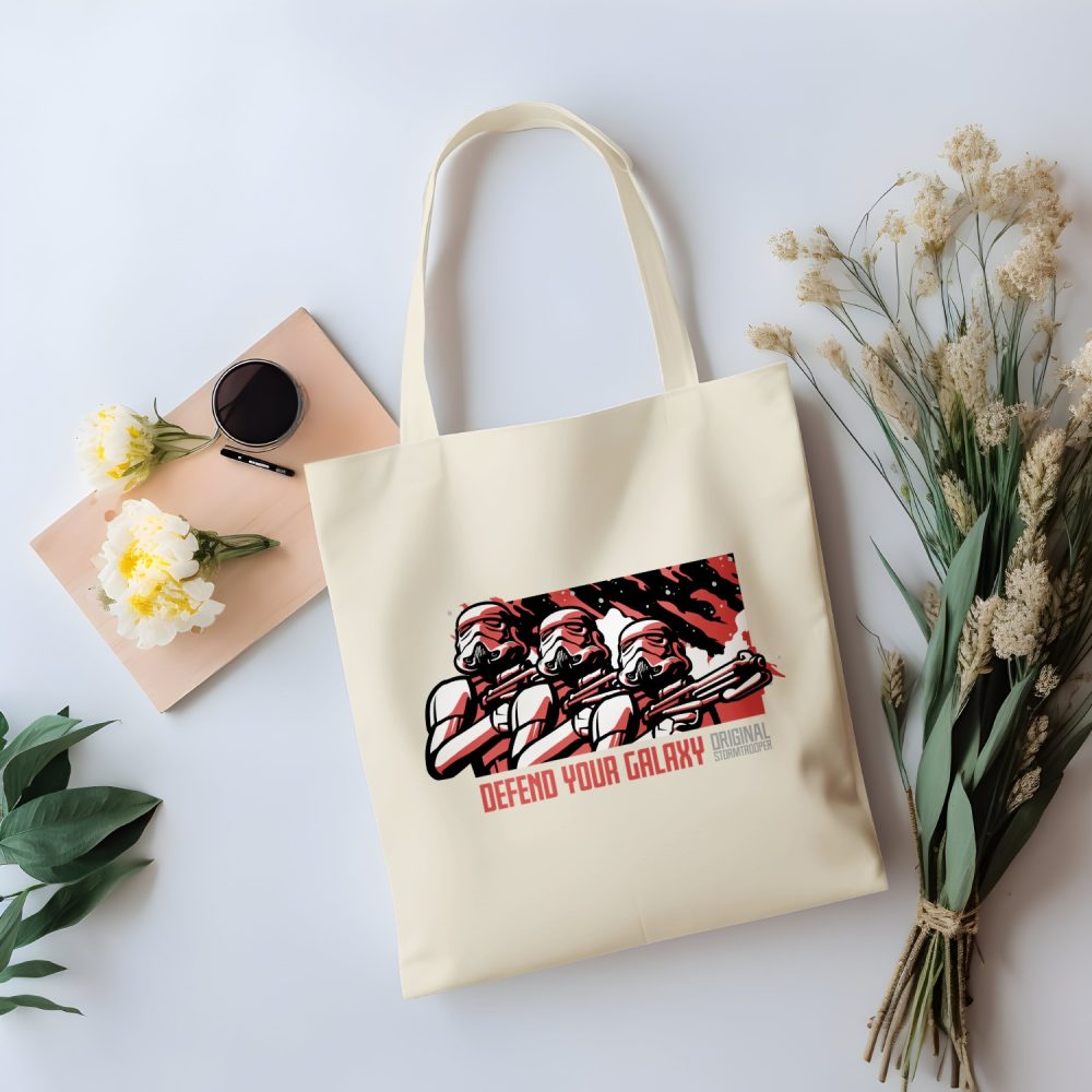 Tote bag coton bio Original Stormtrooper avec un design de Original Stormtrooper Defend Your Galaxy