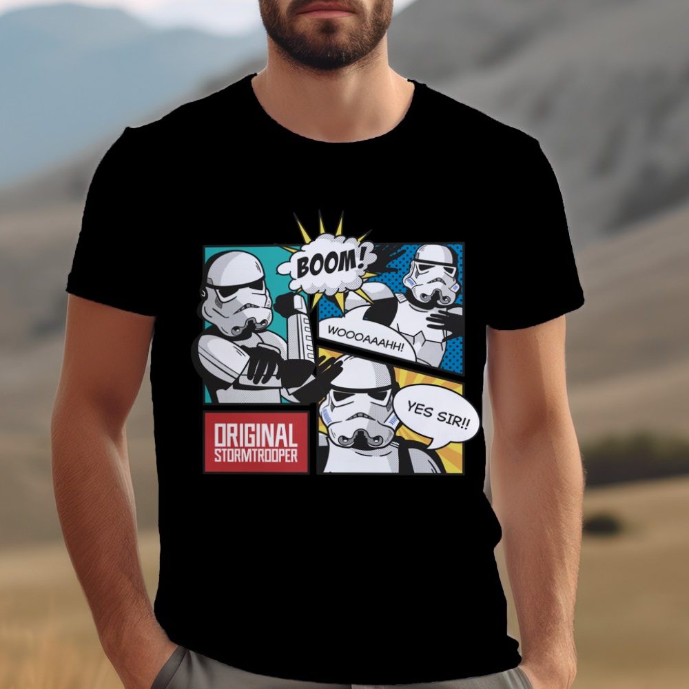 T-shirt Homme Original Stormtrooper avec un design de Original Stormtrooper Boom!