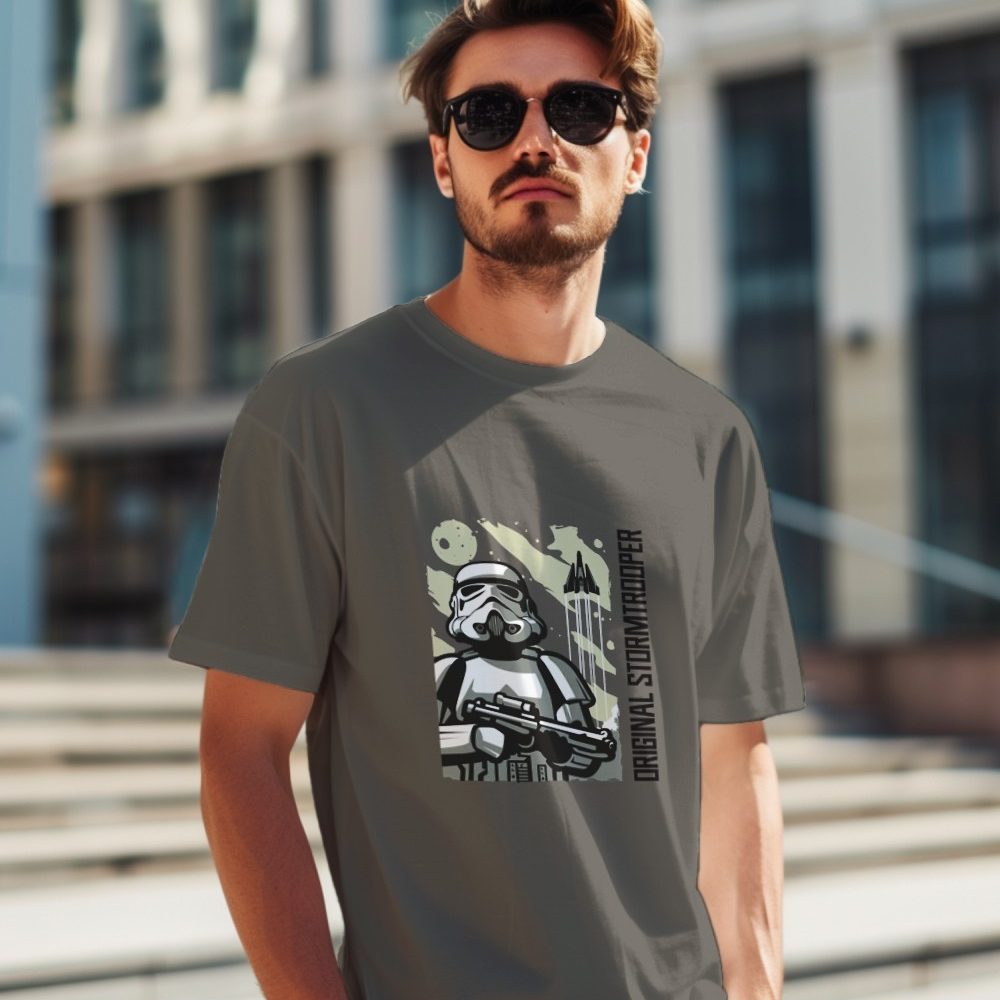 T-shirt Homme Original Stormtrooper avec un design de Original Stormtrooper Décollage