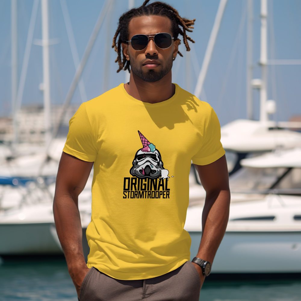 T-shirt Homme Original Stormtrooper avec un design de Original Stormtrooper Ice Cream