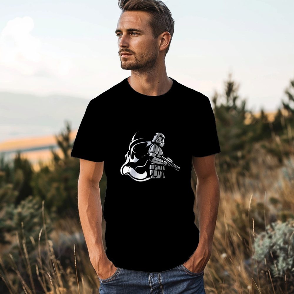 T-shirt Homme Original Stormtrooper avec un design de Original Stormtrooper Profil