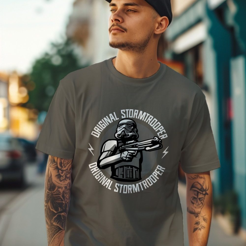 T-shirt Homme Original Stormtrooper avec un design de Original Stormtrooper Circle