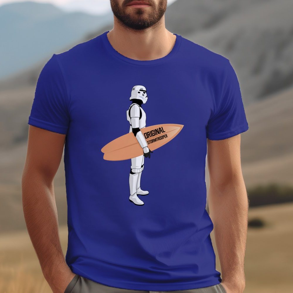 T-shirt Homme Original Stormtrooper avec un design de Original Stormtrooper Surf