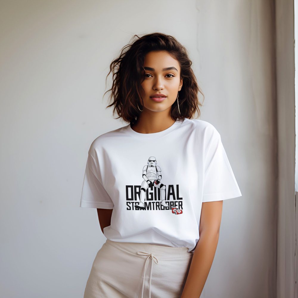T-shirt oversize coton bio Femme Original Stormtrooper avec un design de Original Stormtrooper Drinks