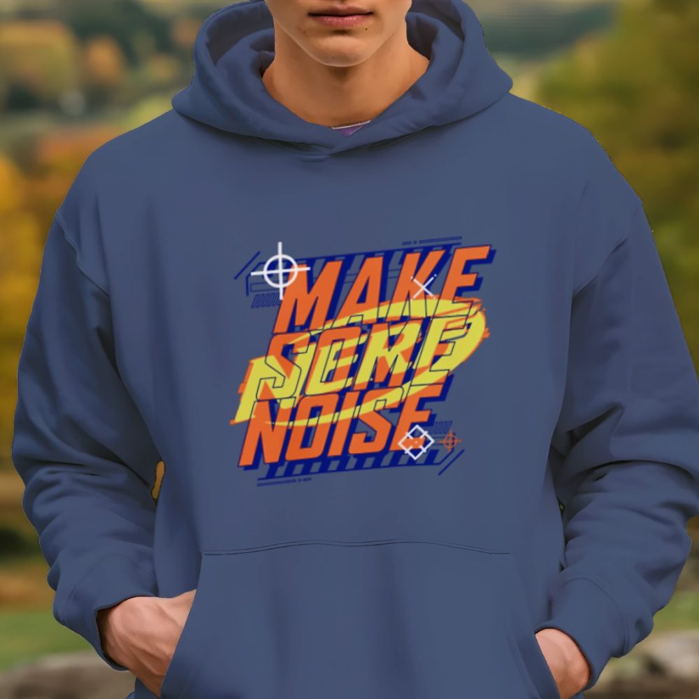 Sweat-shirt à capuche Homme Nerf avec un design de Nerf Make Some Noise