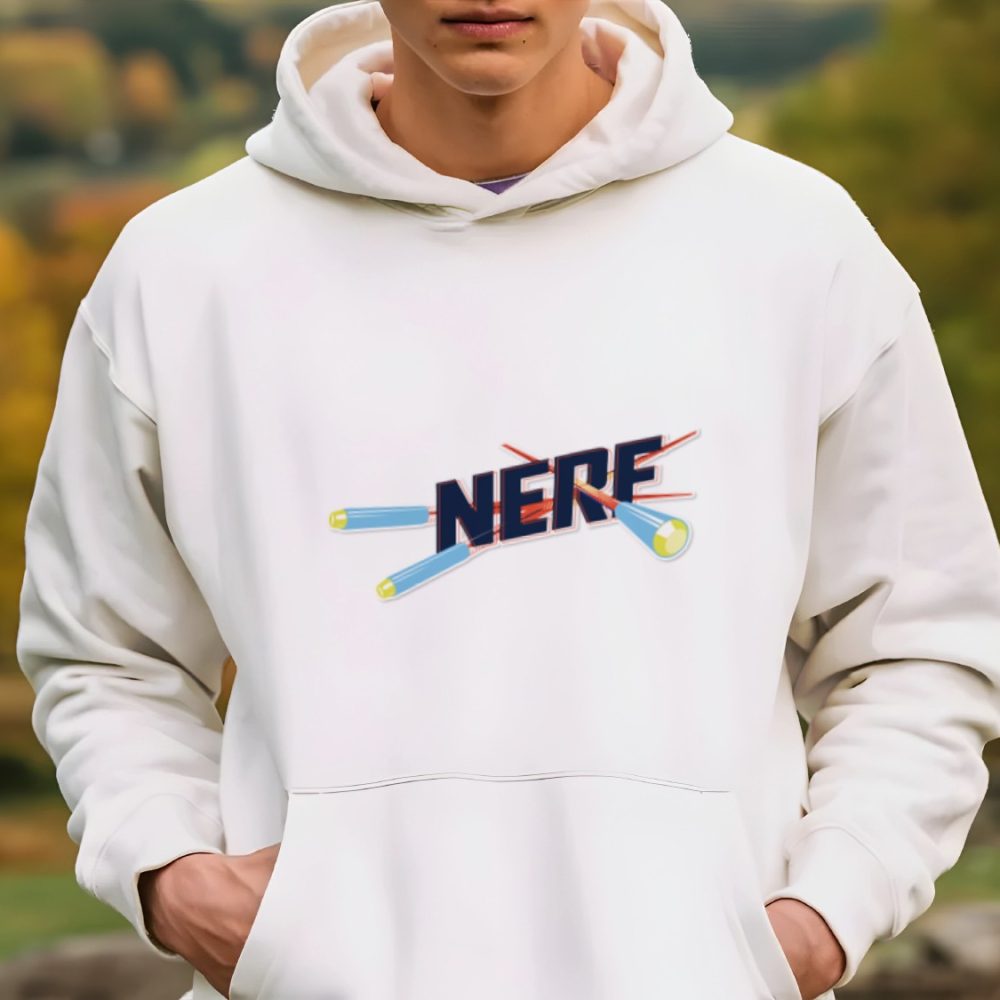 Sweat-shirt à capuche Homme Nerf avec un design de Nerf Tirs